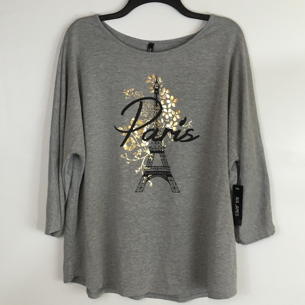 Ava James Gray Paris Top